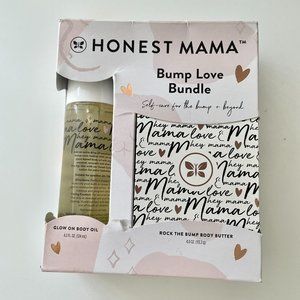 The Honest Company Mama Body Butter + Body Oil Bump Love Bundle, 8.2 Oz.